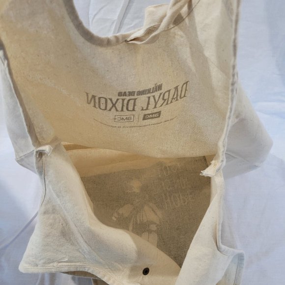 Canvas "Daryl Dixon" tote bag, NEW, UNUSED - Picture 6 of 9